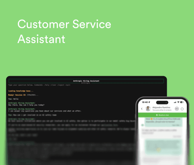 Customer Service RAG Agent preview